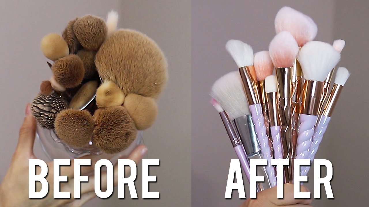 How to Wash Makeup Brushes