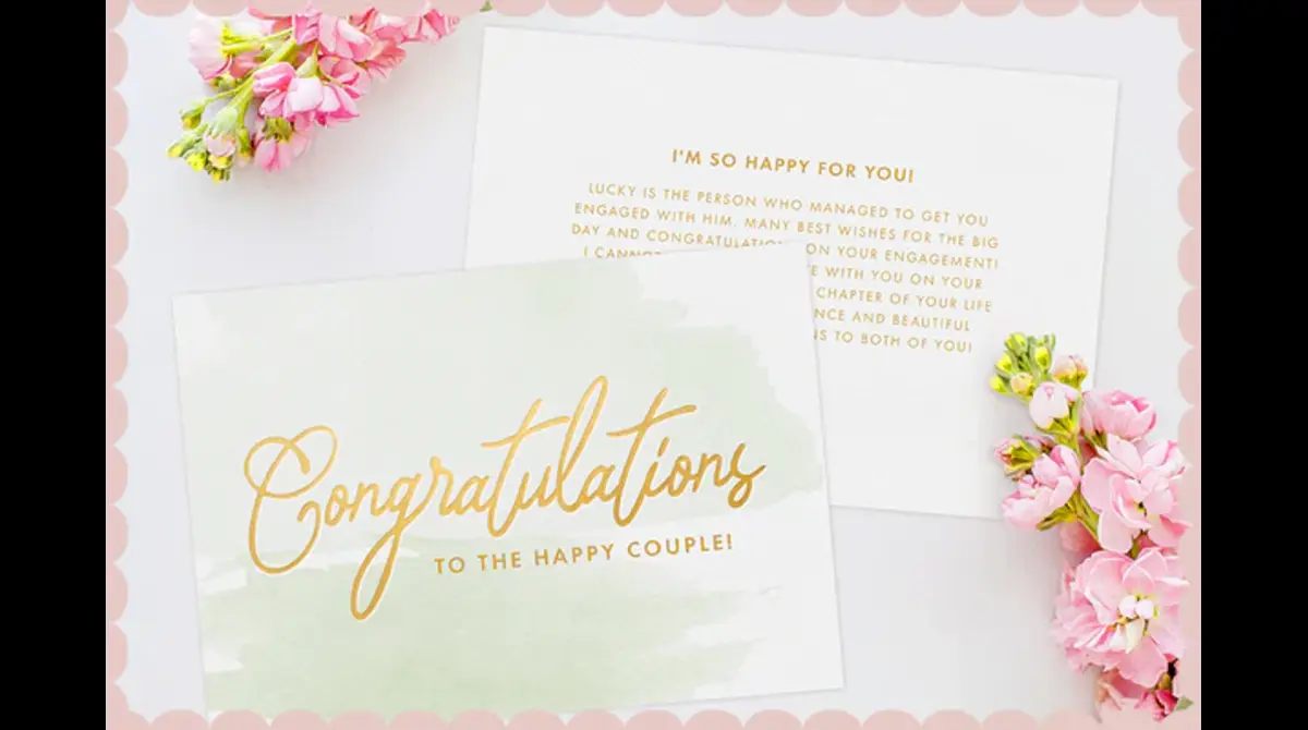 What to Write in a Wedding Card