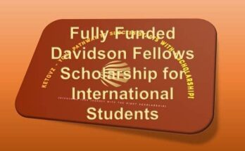 Fully Funded Davidson Fellows Scholarship for International Students