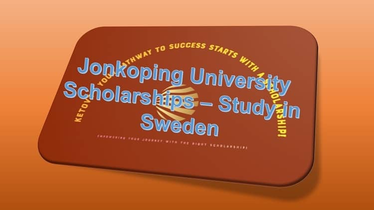 Jonkoping University Scholarships Autumn 2025 in Sweden